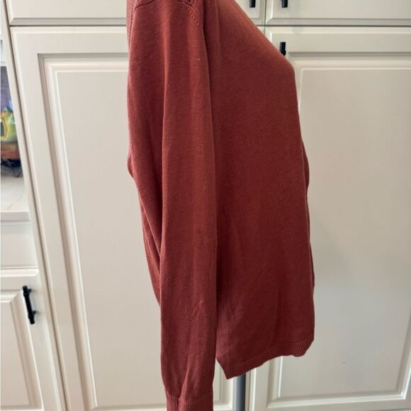 Lululemon open back cashmere blend Rust Open Back Sweater - Picture 5 of 10